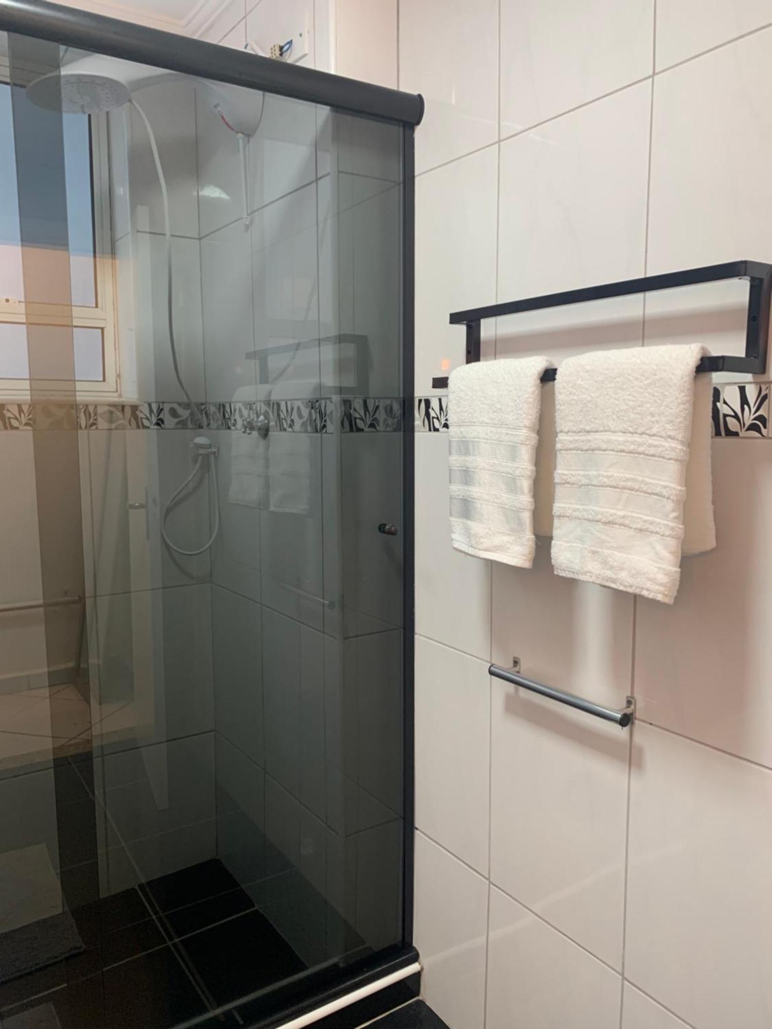 Apartamento Em Santos No Gonzaga Em Frente A Praia Екстер'єр фото
