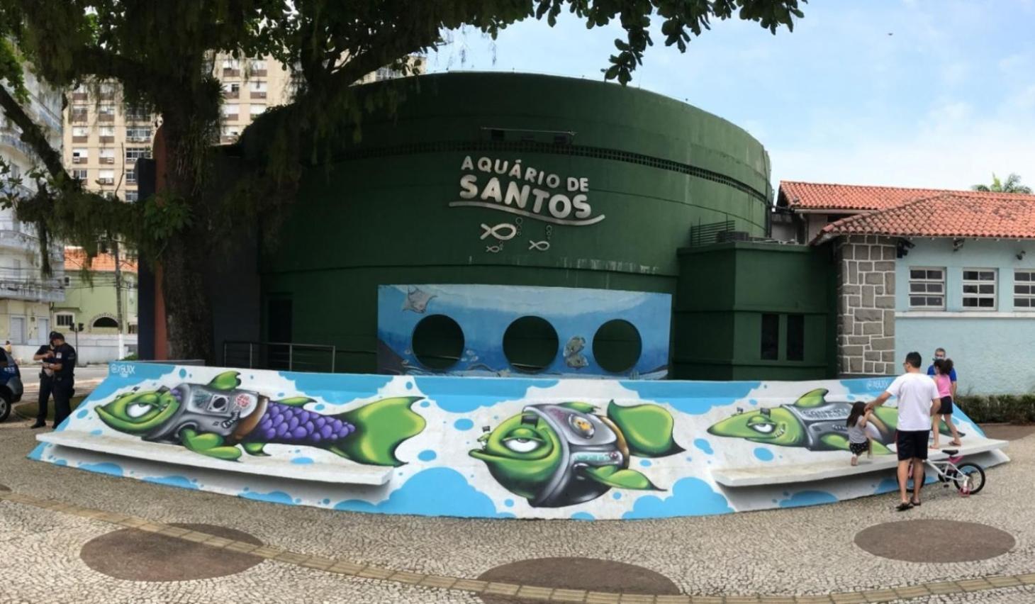 Apartamento Em Santos No Gonzaga Em Frente A Praia Екстер'єр фото